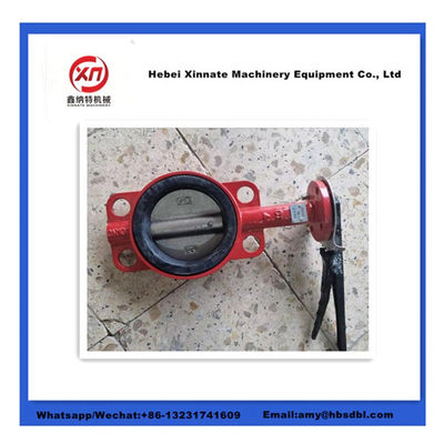 220V 380V Batching Plant Spare Parts 4 Holes 8 Holes Solenoid Butterfly Valve
