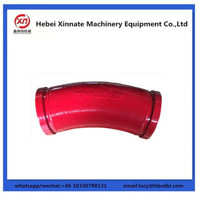 DN125 Carbon Steel Concrete Pump Bend For Construction Site