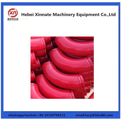 DN125 Carbon Steel Concrete Pump Bend For Construction Site