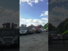 Benutzter Betonpumpe-LKW